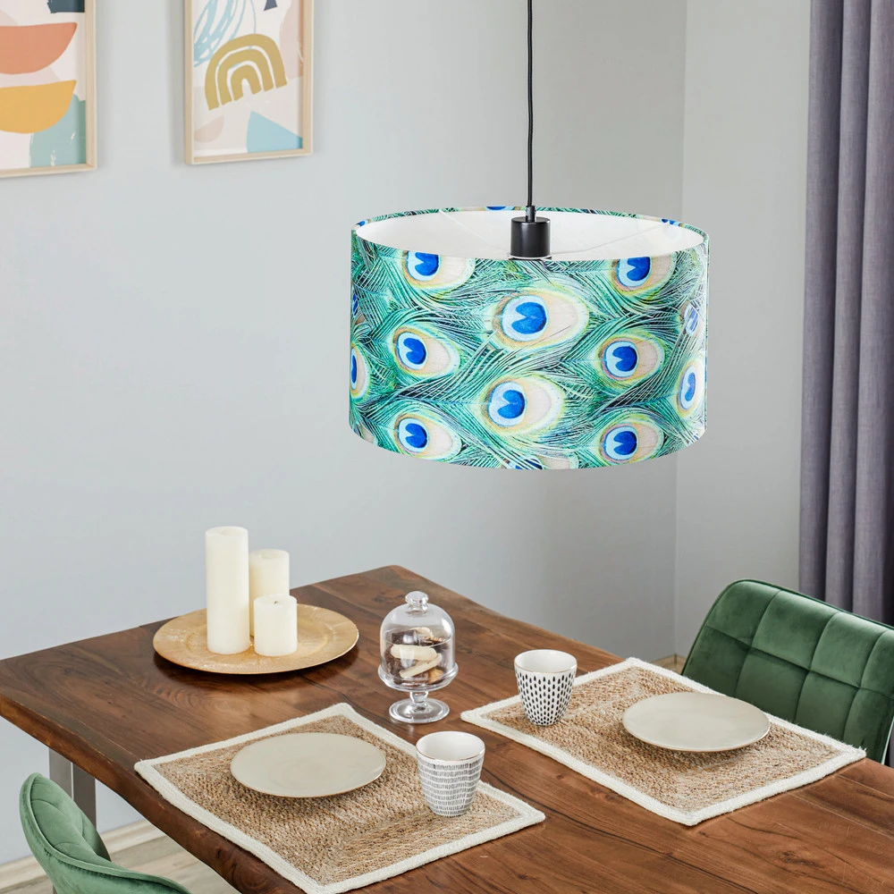 Disque de frein perforé Suspension Paon, Ø 45 cm, verte