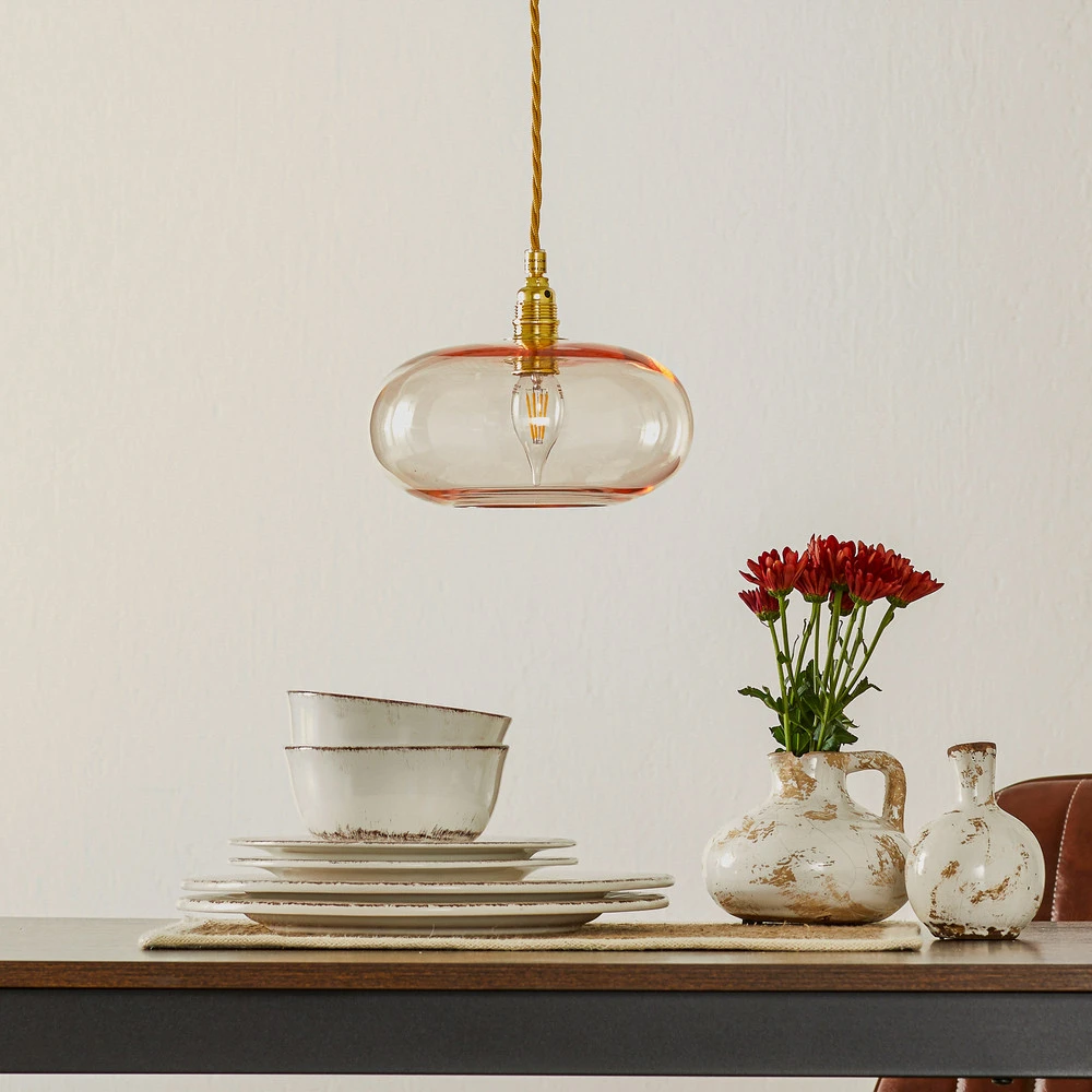 EBB & FLOW Horizon suspension dorée-rose Ø 21 cm avec meilleure adhérence