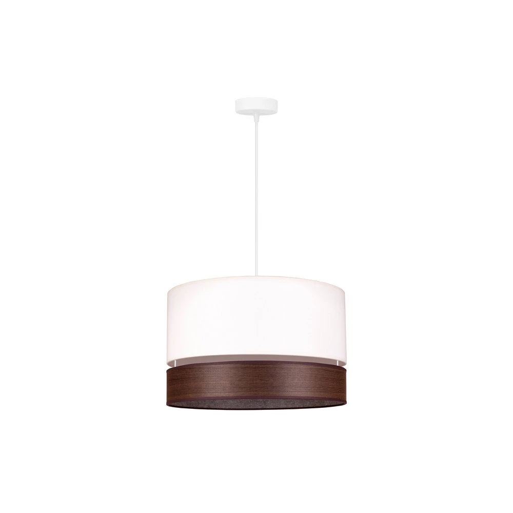 Euluna Levo suspension, Ø 40 cm, chêne foncé/écru - 520