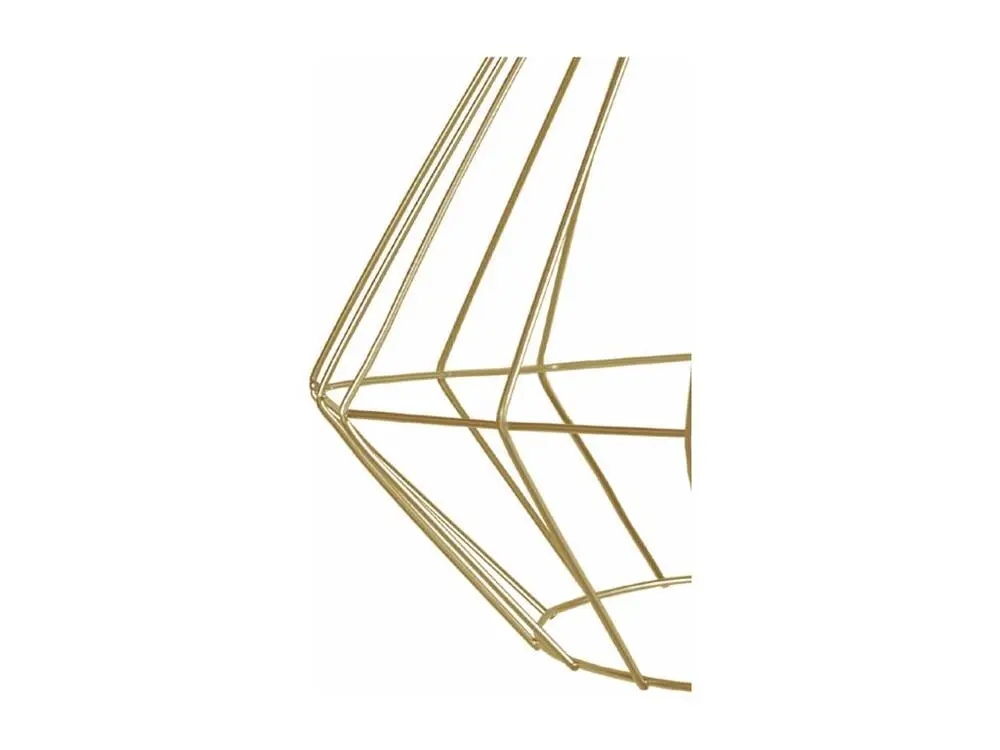 Filtre à air sport DIAMOND - Suspension géométrique métal or
