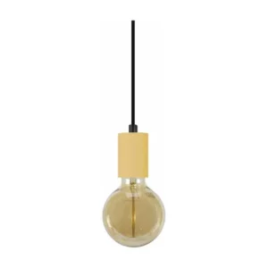 Filtre à air sport Suspension cylindre métal jaune 80 cm.