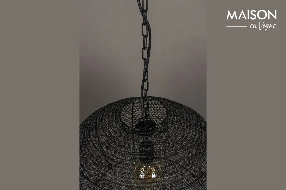 Filtre à air sport Suspension en fer noir Meezan DutchBone - 50cm