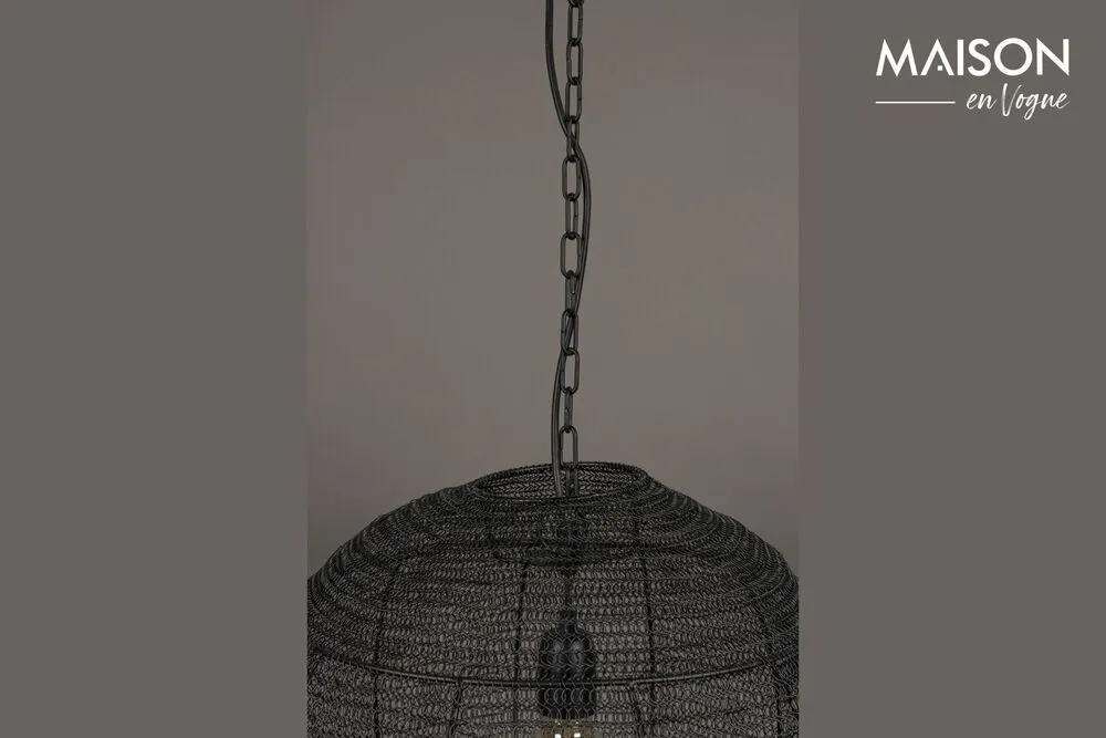 Filtre à air sport Suspension en fer noir Meezan DutchBone - 50cm