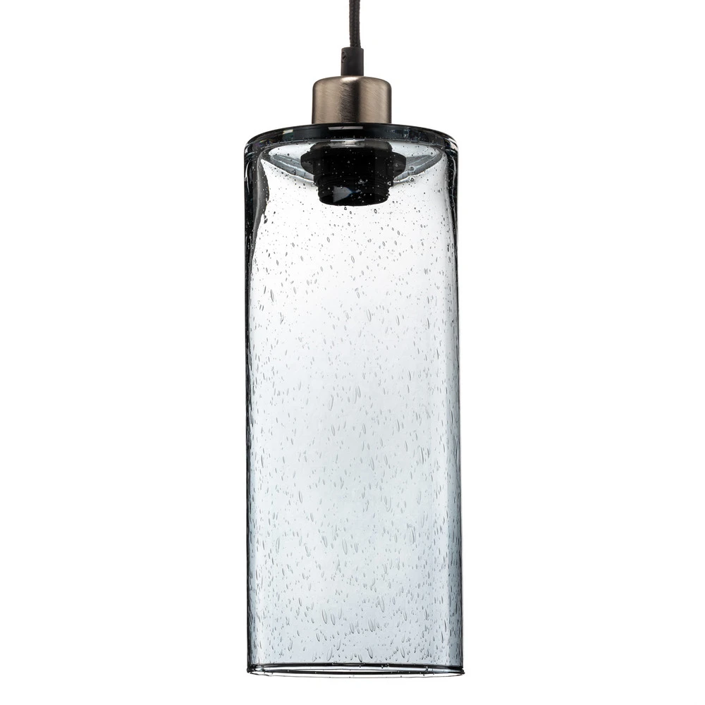 Filtre à air sport Suspension Soda Cylindre en verre bleu Ø 12cm
