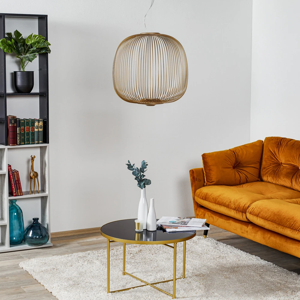 Foscarini MyLight Spokes 2 midi suspension dorée pour remplacement usure