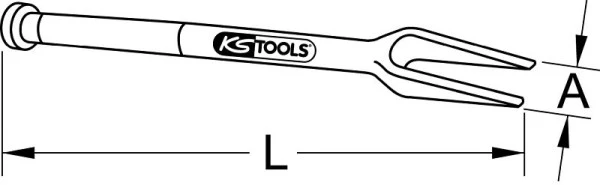 Fourche de coupe et d'assemblage KS Tools 45 mm 670.0095 obtenir à bas prix