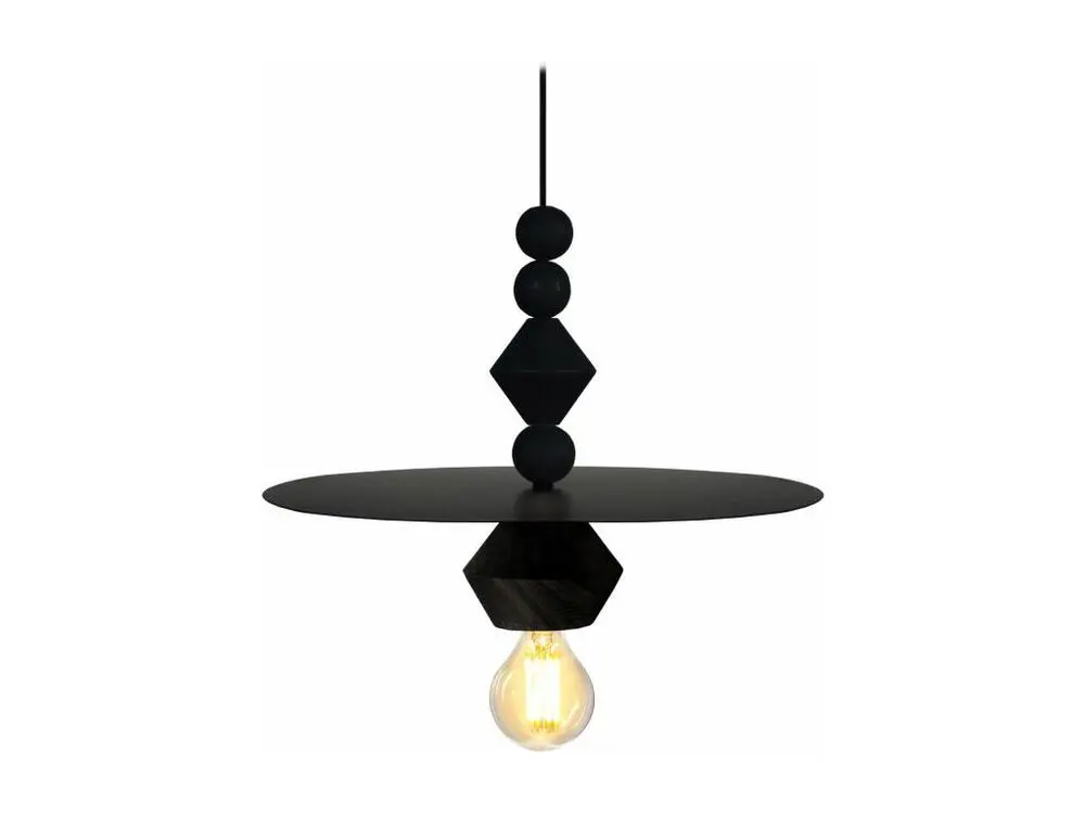 Haute Performance BOULIER DISQUE - Suspension cylindrique bois noir