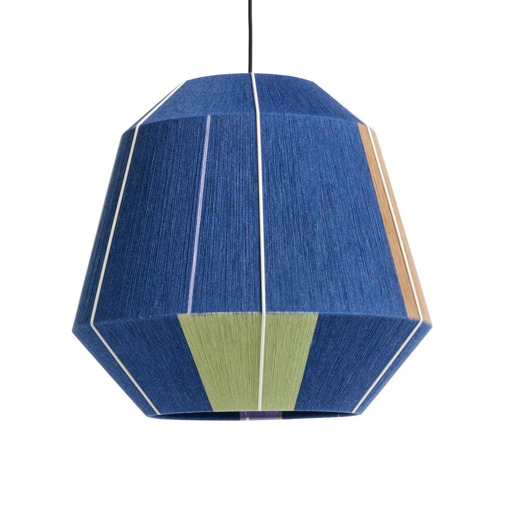 HAY Bonbon suspension Ø 50 cm nuances de bleu en acier inoxydable