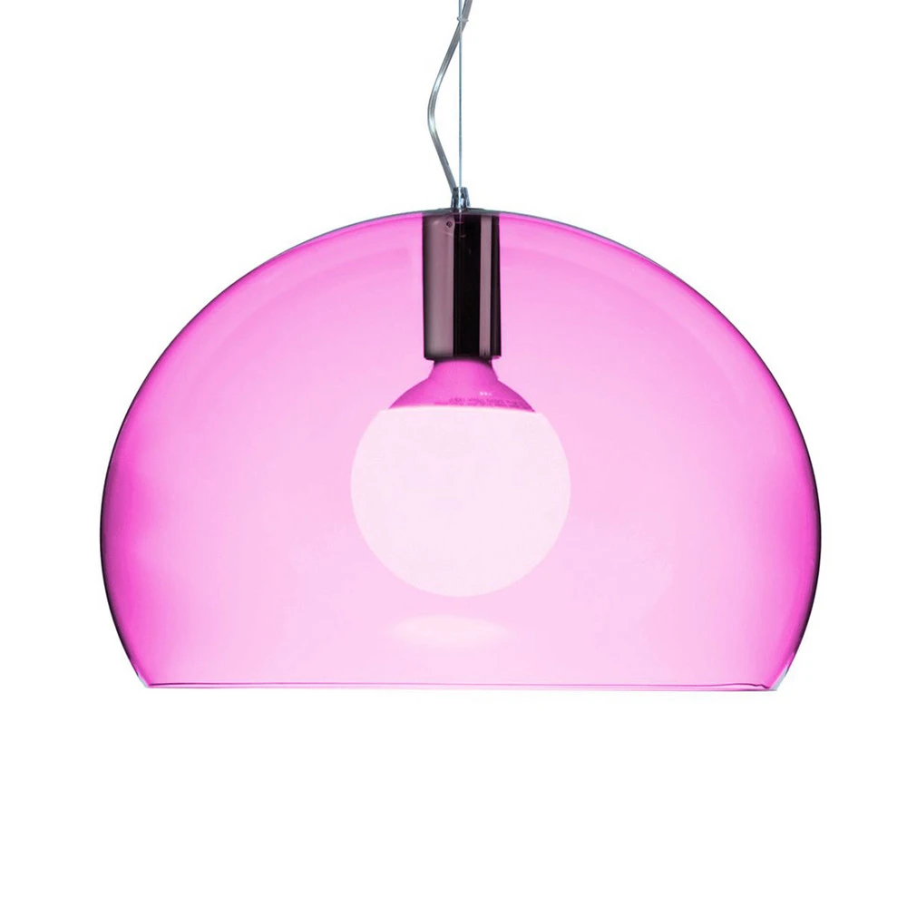 Kartell Petit FL/Y suspension LED, rose