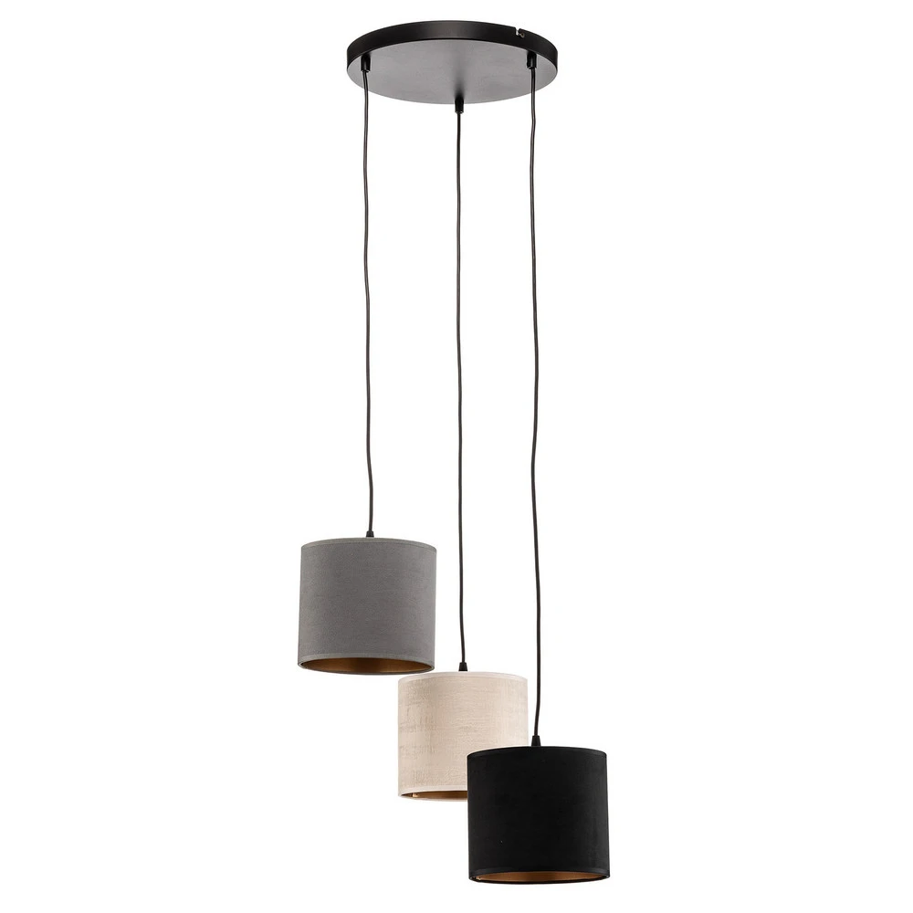 Kit embrayage Suspension Jari x3 ronde, noir-blanc-gris