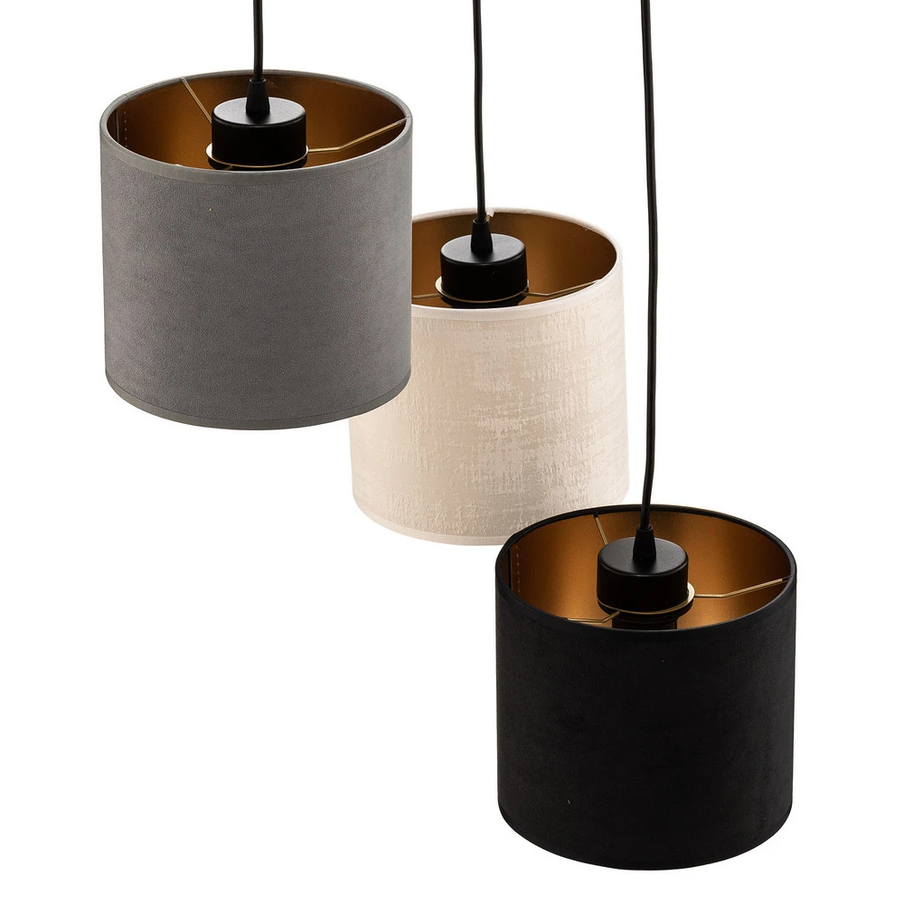 Kit embrayage Suspension Jari x3 ronde, noir-blanc-gris