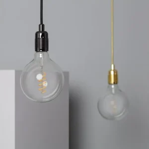 Ledkia Suspension Métal Bowie Noir avec Garantie Constructeur