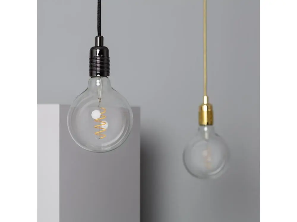 Ledkia Suspension Métal Bowie Noir avec Garantie Constructeur
