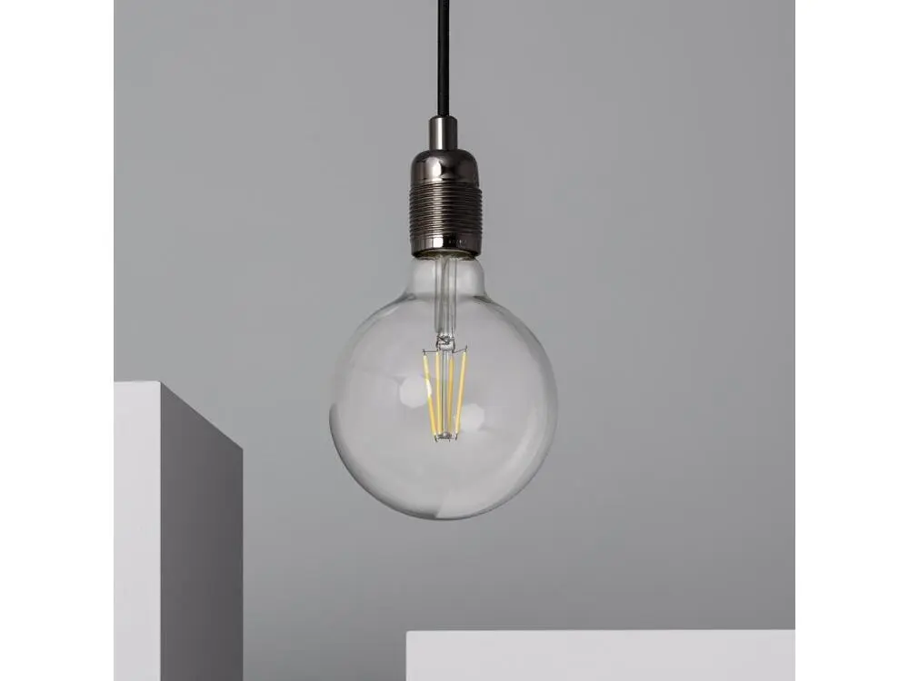 Ledkia Suspension Métal Bowie Noir avec Garantie Constructeur
