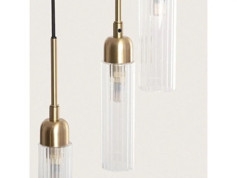 Ledkia Suspension Métal et Verre Sest Iraide - Montage Direct