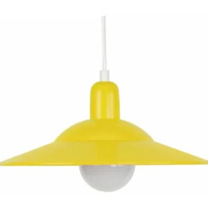 LODGE - Suspension dôme métal jaune - 520