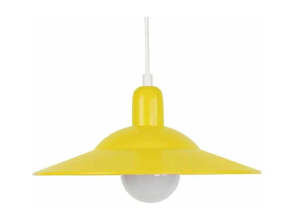 LODGE - Suspension dôme métal jaune - 520