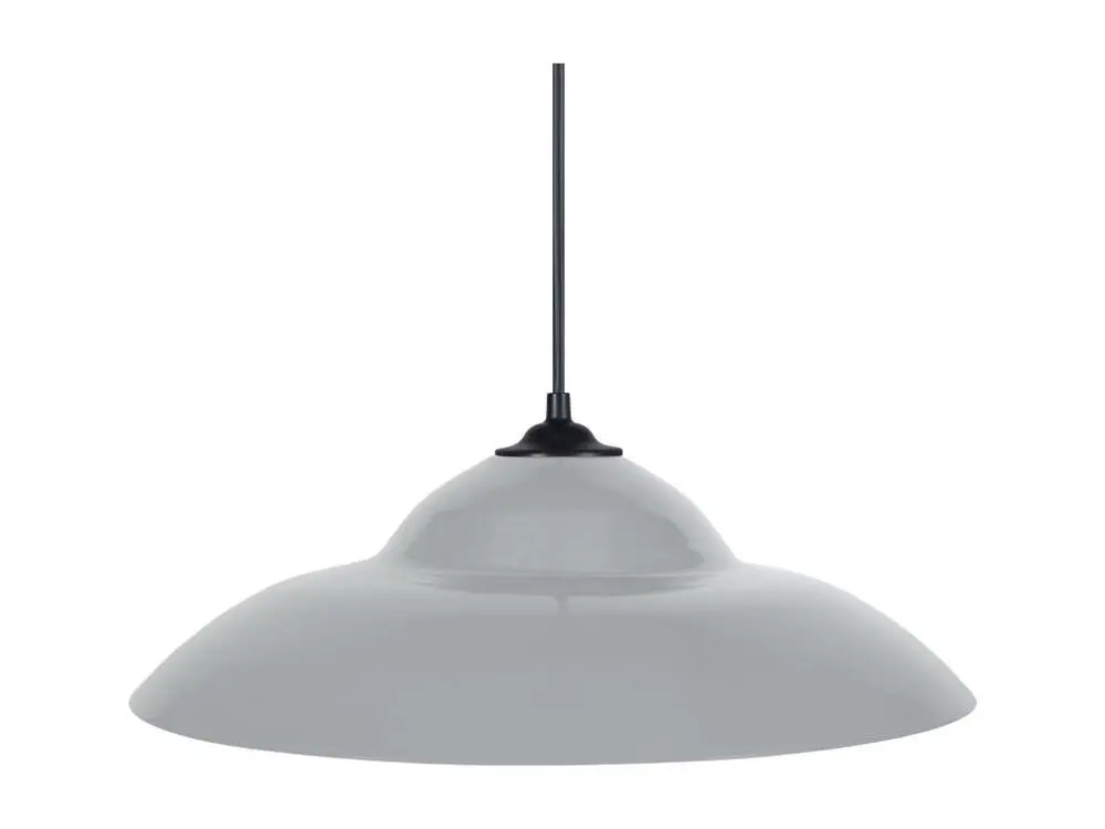 MAAN - Suspension dôme métal gris avec Garantie Constructeur
