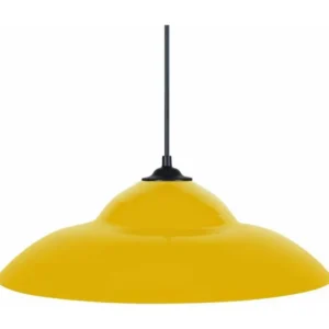 MAAN - Suspension dôme métal jaune pour amélioration performances