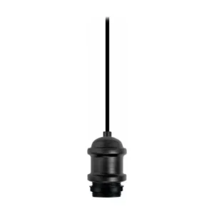 Monture cylindre métal anthracite 80 cm. - 520