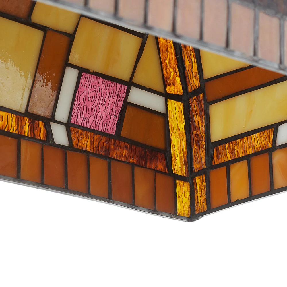 MOSAICO - suspension style Tiffany avec notice de montage