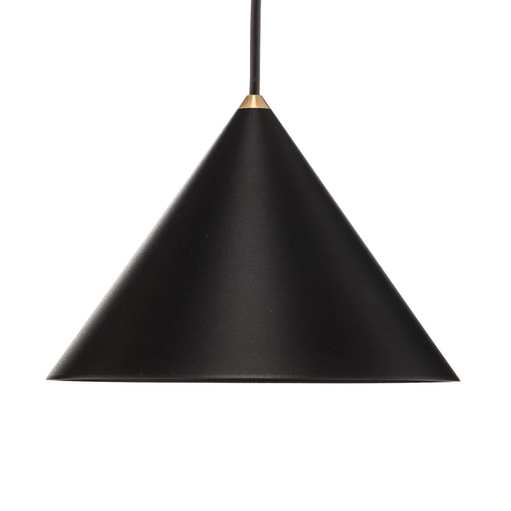 Plaquette de frein moto Suspension Zenith S avec abat-jour en métal noir
