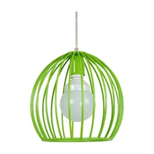 Racing GROS BALL - Suspension globe métal vert