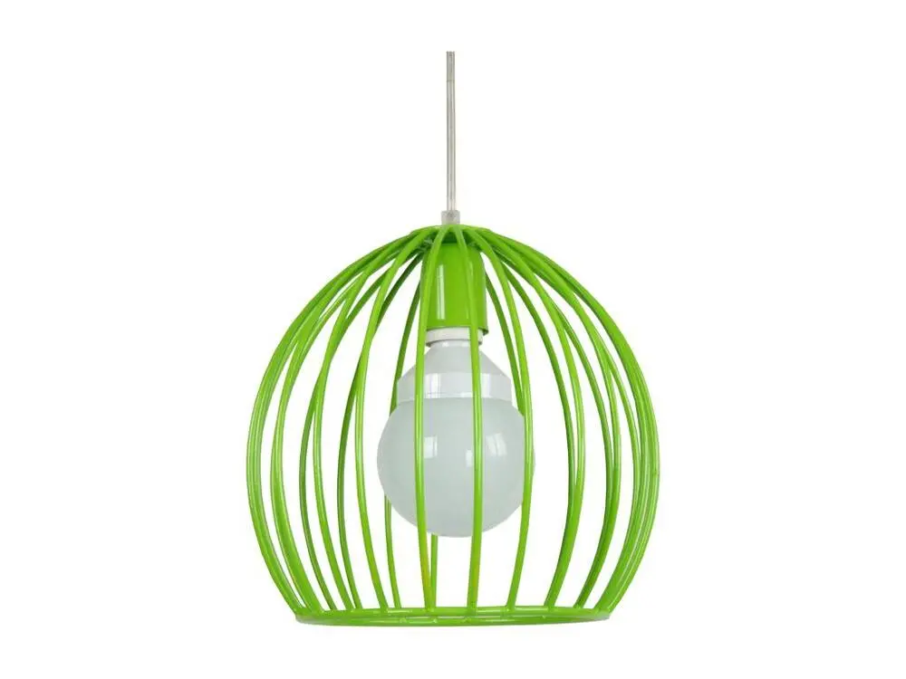Racing GROS BALL - Suspension globe métal vert