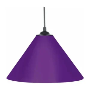 Racing Suspension, cone métal violet 80 cm.