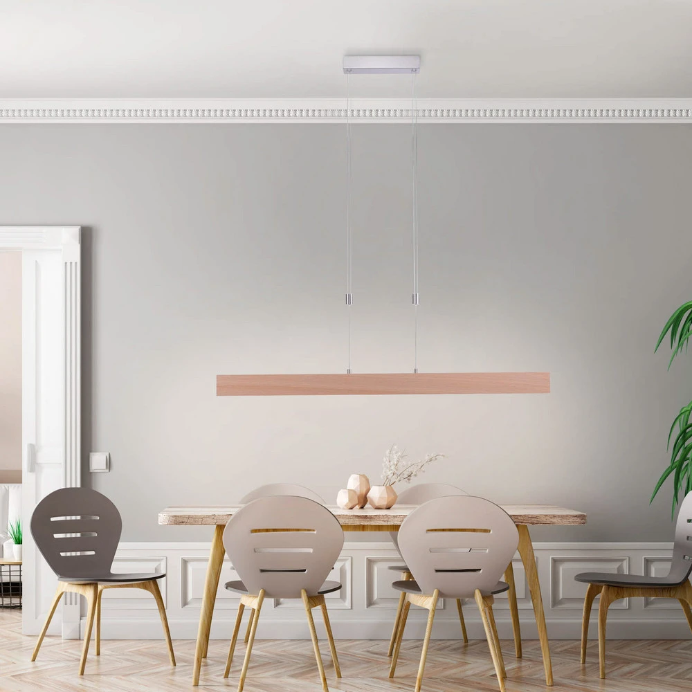Racing Suspension LED Amanda aspect bois, dimmable