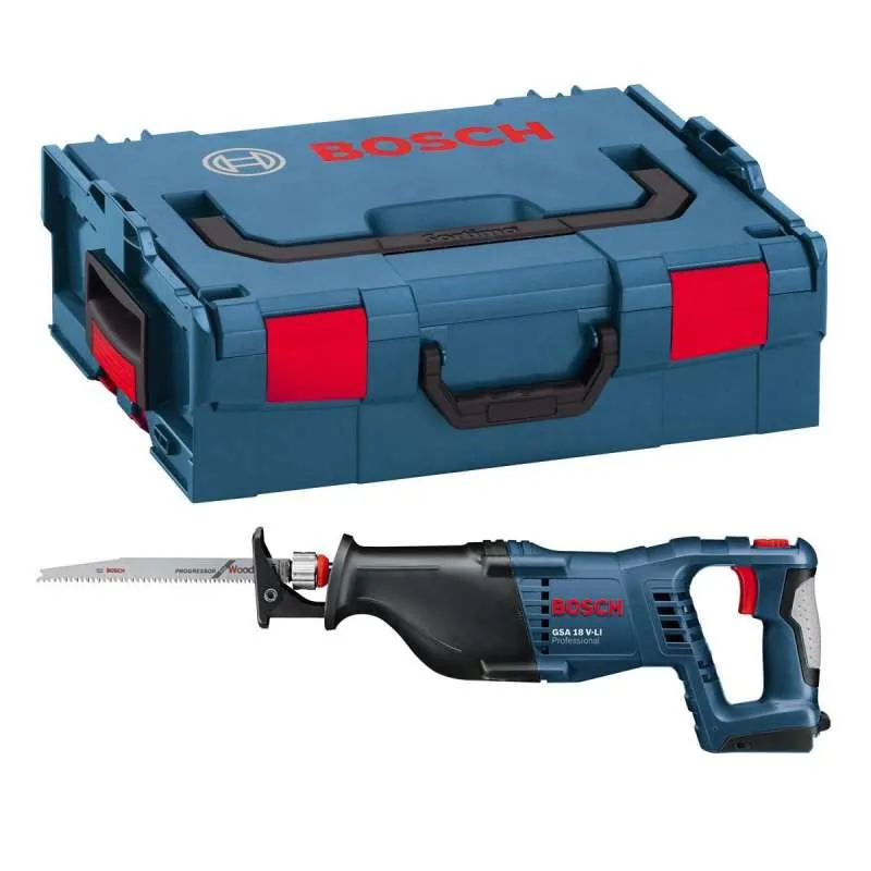 Scie Sabre BOSCH 060164J007 - GSA 18 V-LI Professionnel (vendu sans batterie) avec L-Boxx