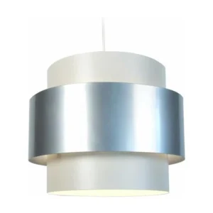 SESSANTA - Suspension cylindrique métal aluminium avec joints neufs