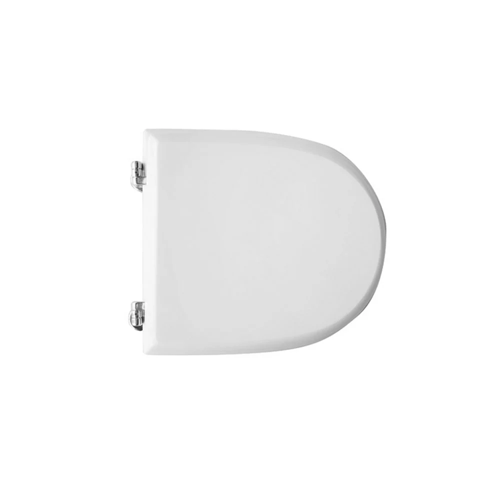 Siège WC blanc pour Althea vase Ring longueur 40 cm charnières réglables