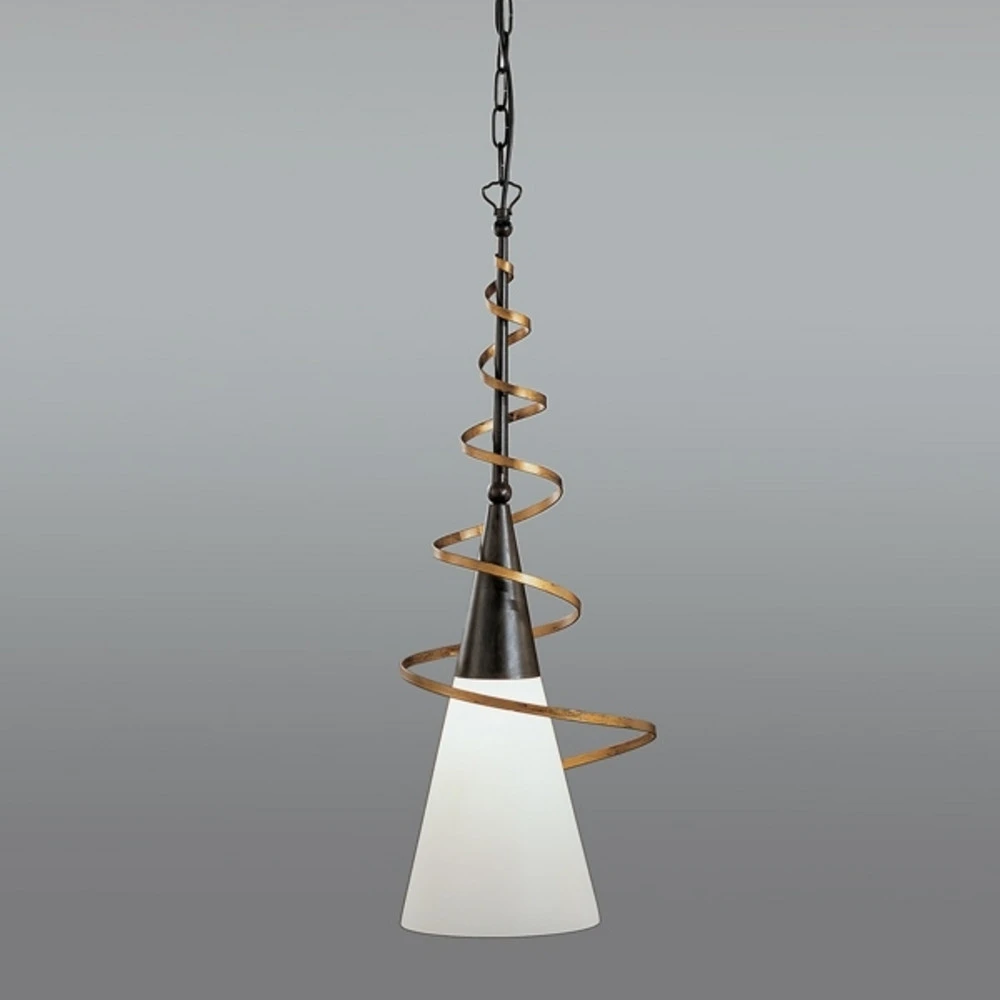 Suspension BONITO rouille antique 75 cm pour usage intensif