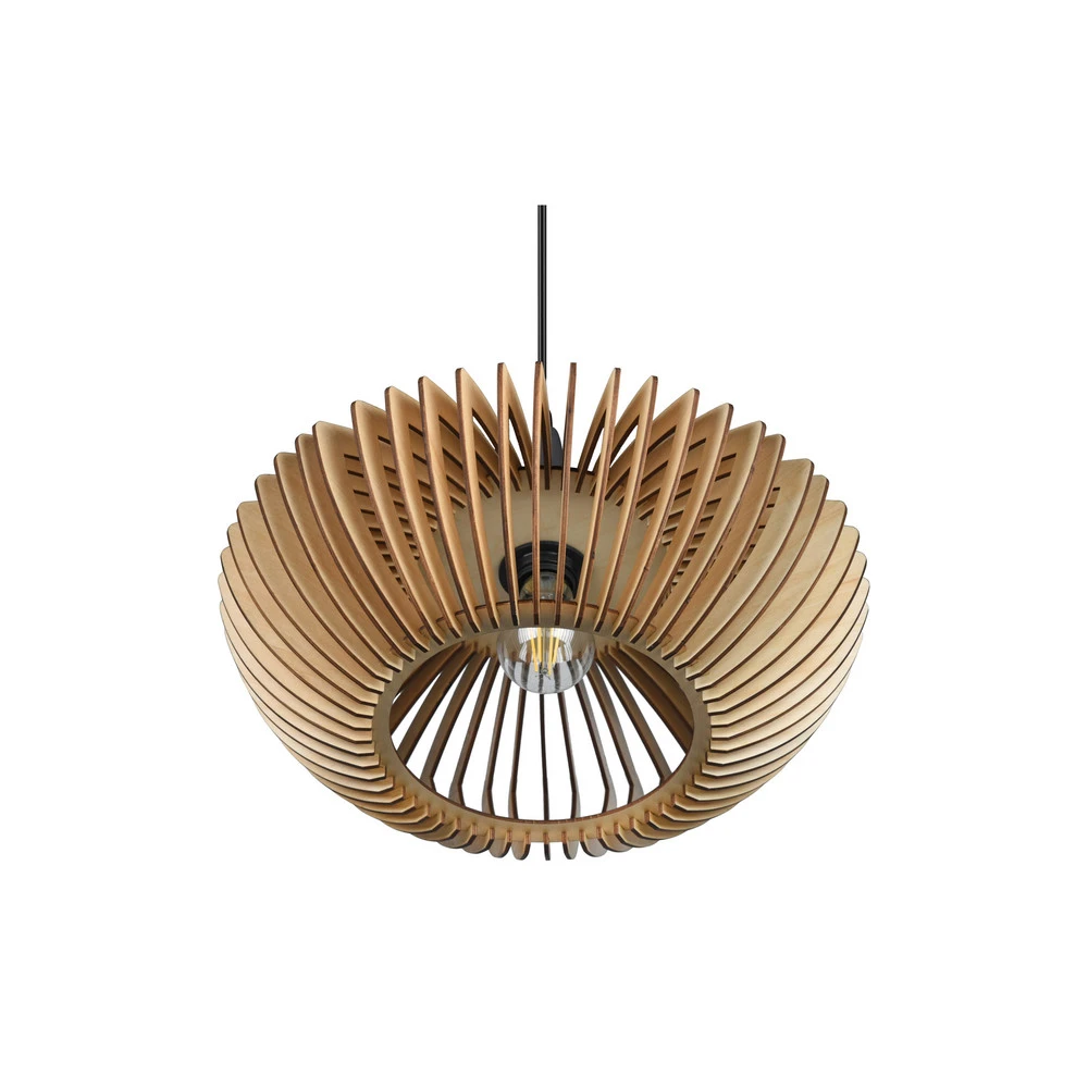 Suspension Colino en lamelles de bois, bois évident pour remplacement usure