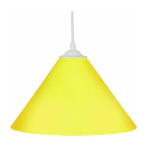 Suspension cone métal jaune80 cm. par Akrapovič