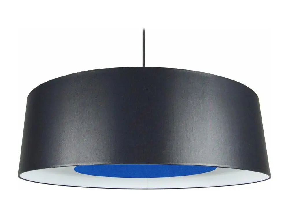 Suspension cylindre coton noir,bleu 85 cm. pour quads utilitaires