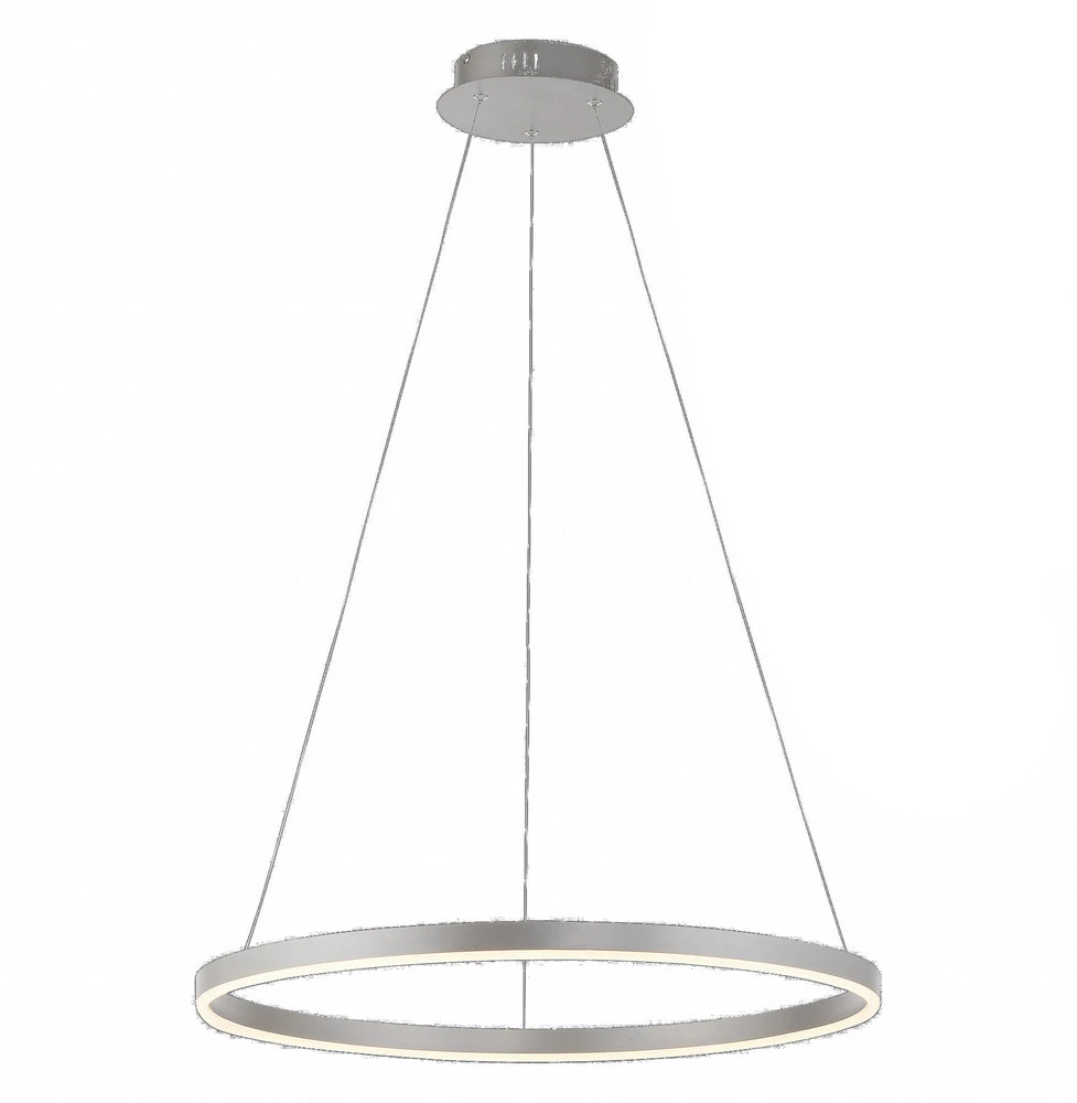 Suspension LED Ritus, Ø 58,5 cm, aluminium par Akrapovič