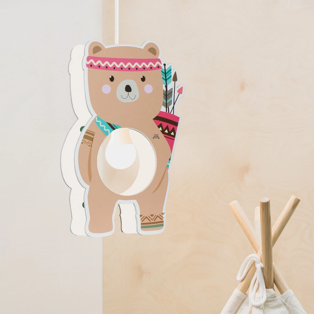 Suspension Little Indians, ours Bjørn, brun pour remplacement usure