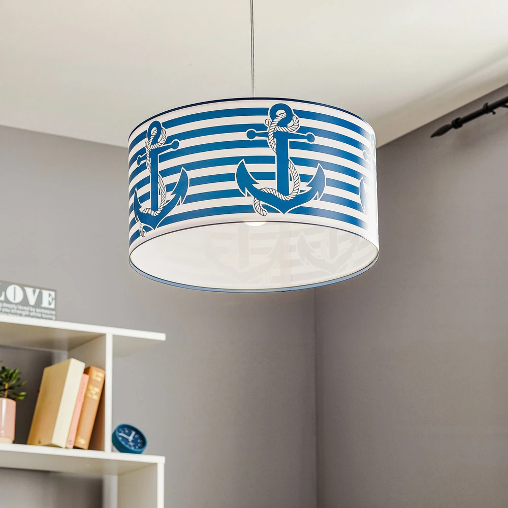Suspension maritime Ahoi avec motif d'ancre avec joints neufs