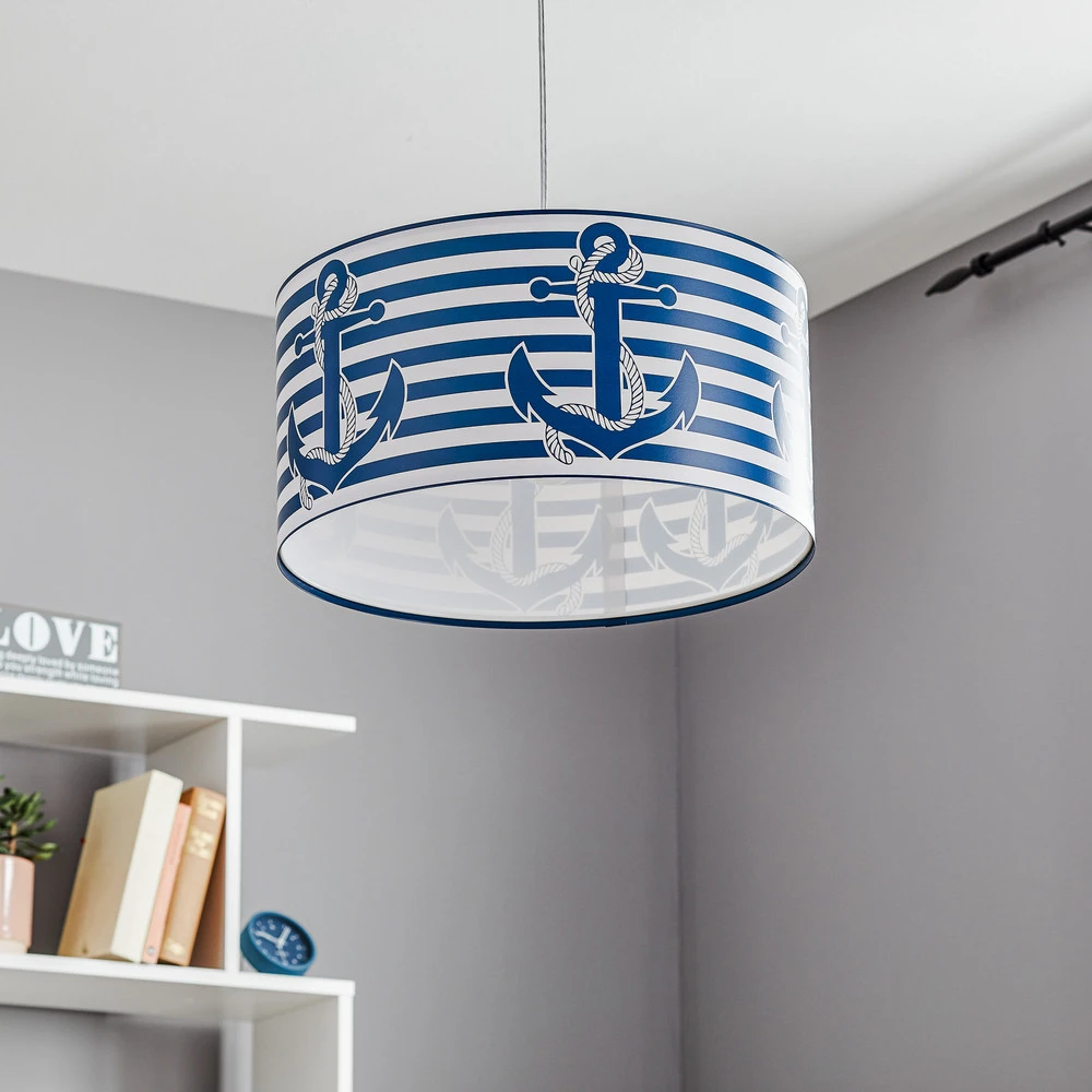 Suspension maritime Ahoi avec motif d'ancre avec joints neufs