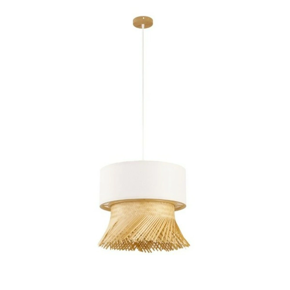 Suspension tissu synthétique bambou (40 x 40 x 39 cm) - 520
