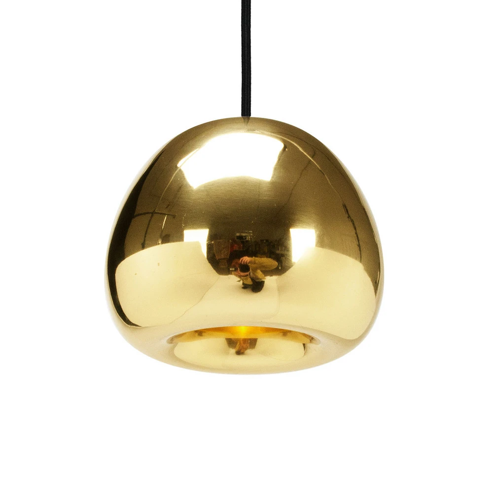 Tom Dixon Void Réduit suspension LED Ø15cm laiton