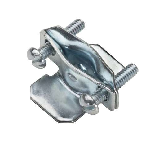 1-1/2" Two Piece Clamp Butterfly Type NM Box Connector 445 (Pack 100)