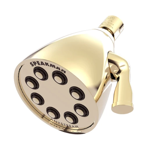 1.75 GPM Low Flow Shower Head 1/2" NPT Miroir Brass S-2251-PB-E175