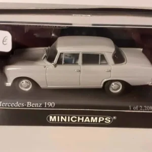 Mercedes-Benz 190 grise (MINICHAMPS référence 400 037200)