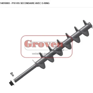 STUV - 14010065 P10 secundaire schroef met o-ring - vis moindre avec o-ring