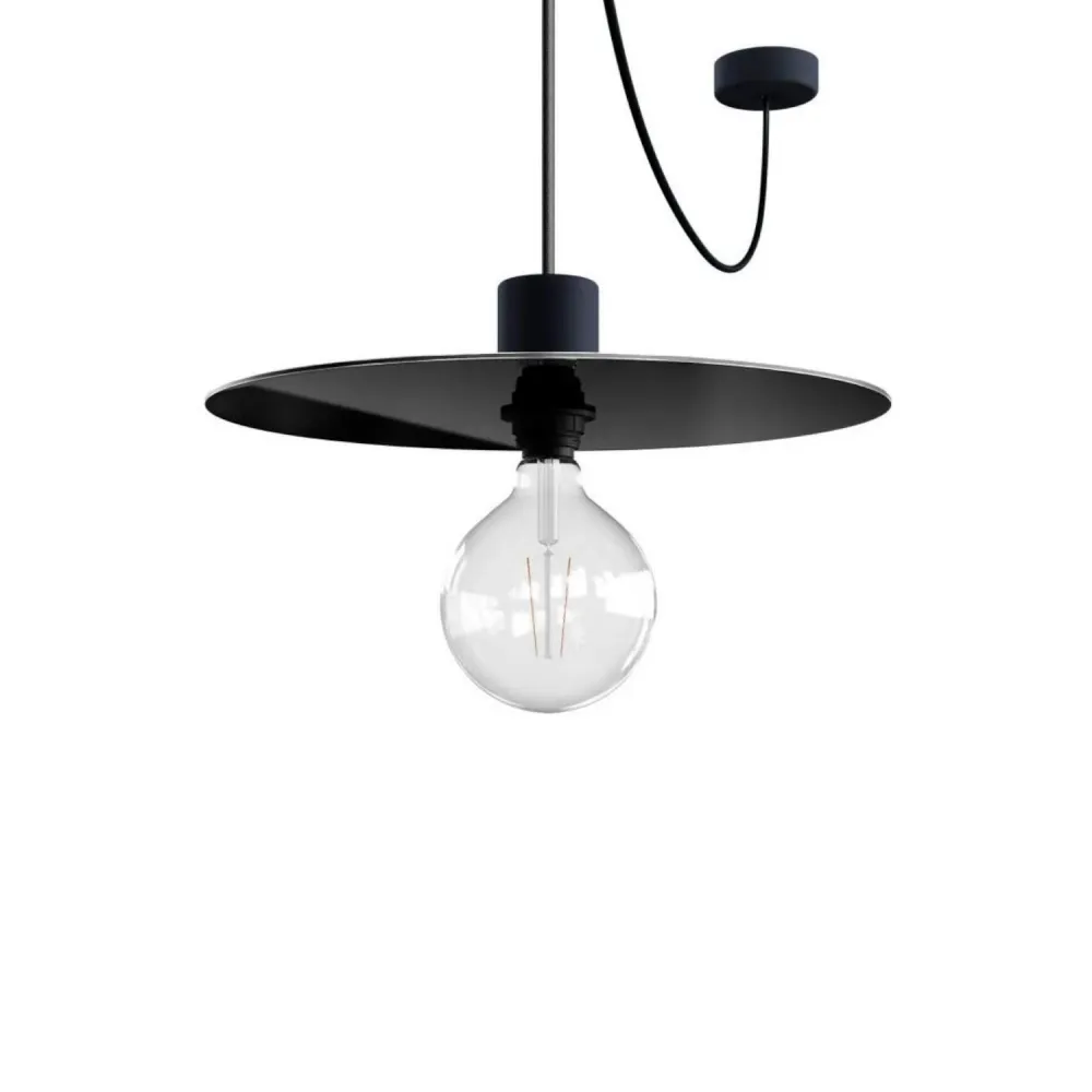 Suspension extérieure en aluminium Eiva IP65 de Creative-Cables, modèle PDEBIEL0250SM01DDBIA.