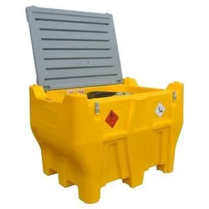 Emiliana Serbator Système de réservoir mobile pour diesel 440 litres version pick-up avec pompe 12 V avec couvercle 306103...