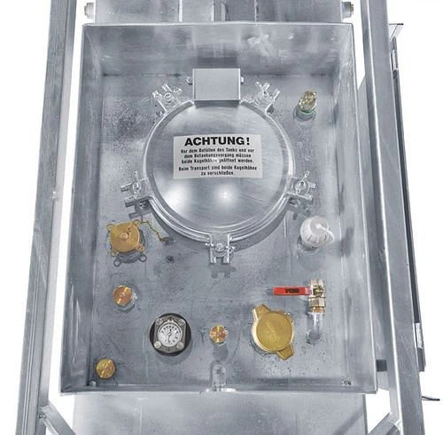 Réservoir d'alimentation DENIOS SDT 2000 pour gasoil et mazout volume 2000 litres 210-556 acquérir à bas prix